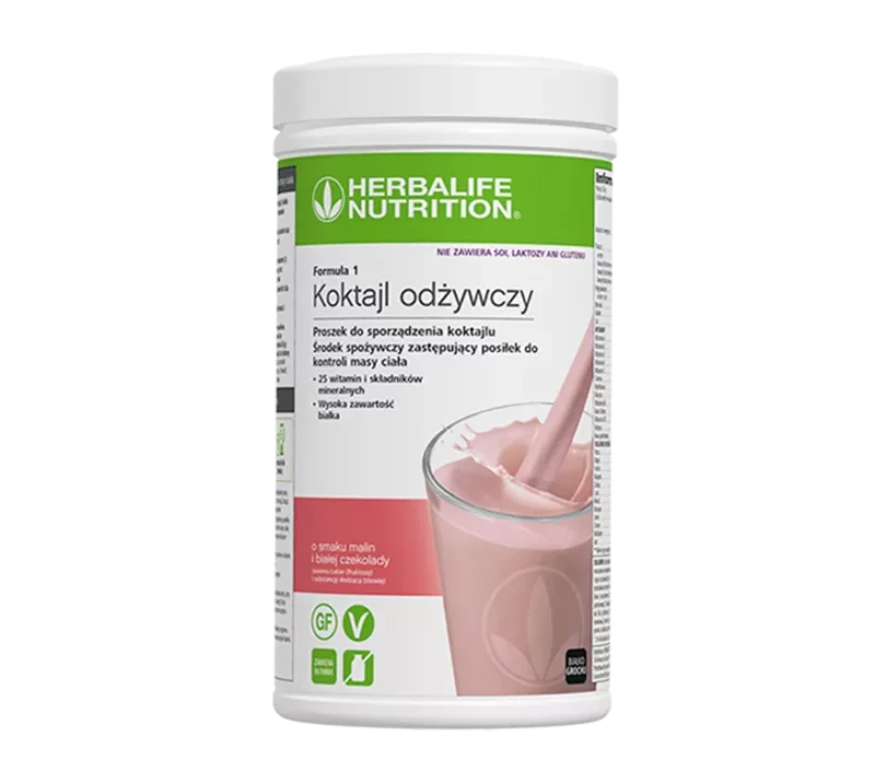Koktajl odżywczy Malina i Biała Czekolada <br>550 g