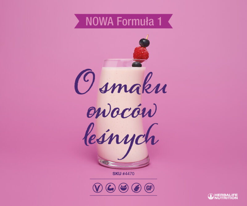 Koktajl odżywczy Owoce Leśne <br>550 g - obrazek 2